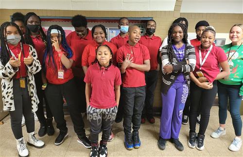 7th grade class